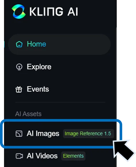AI Images panel showing prompt and settings